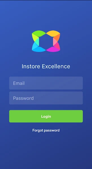 Instore Excellence audit screen